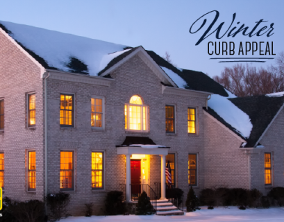 selling a home in winter - curb appeal