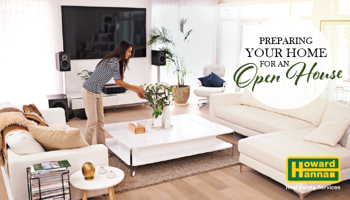 Preparing for an open house when selling your home