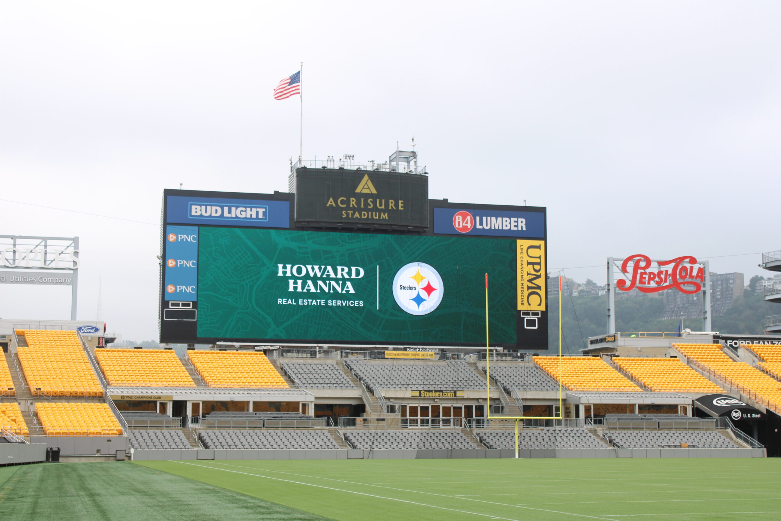 Howard Hanna Agents Get Ready for Steelers Season at Stadium Takeover
